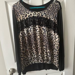 Dressy Leopard Top